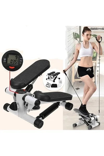 Fitness Stepper Exerciser 🏋️‍♂️👣 with Rope 🪢
