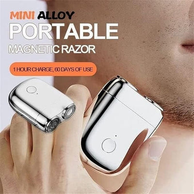 Mini Shavers for Men 🧔✂️ | Washable Double Head 💦🔁