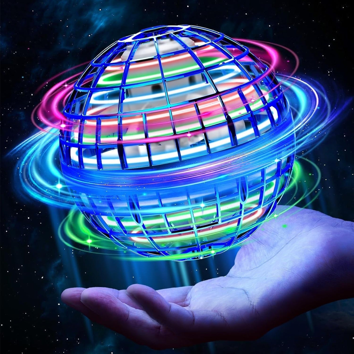 🌀🛸 Flying Spinner Ball