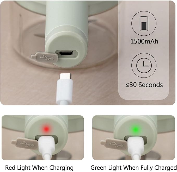 🔌 Rechargeable 4‑in‑1 Electric Vegetable Cutter 🥕🍎